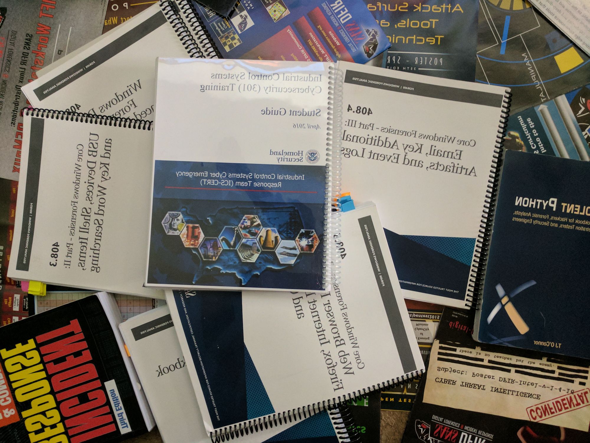 The 5 Books every cybersecurity professional should read